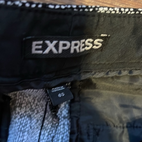 Express Pants Black & White 6 Short - Picture 3 of 7